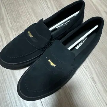 블랙 스웨이드 로퍼