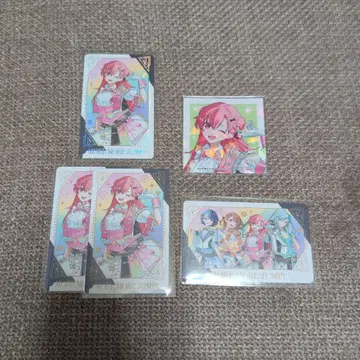 프로젝트 세카이 프로세카 모모이 아이리 감사제 그리팅 카드 금박