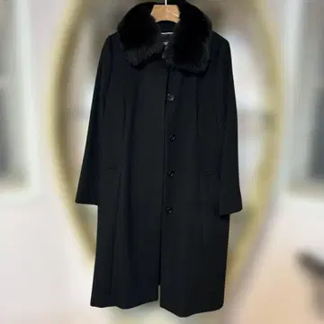 23구 캐시미어 코트 블랙