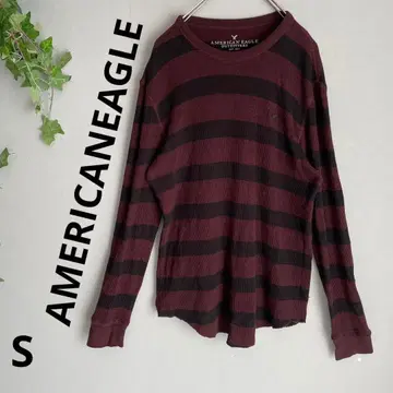 [ AMERICANEAGLE ] 아메리칸 이글 보더 니트 S 새상품급
