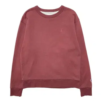 USA 구제 의류 챔피온 맨투맨 트레이닝복 자수 C 마크 보르도