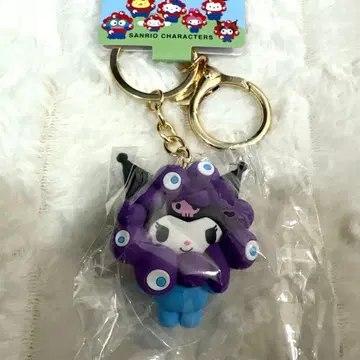 간사이 만박 미야쿠미야쿠 산리오 마스코트 키링 쿠로미