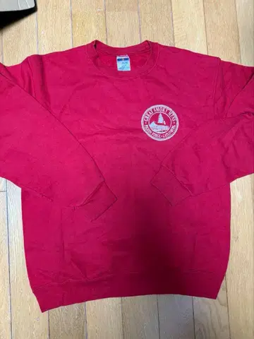 그레이트 스모키 산맥 T셔츠 L 사이즈 레드