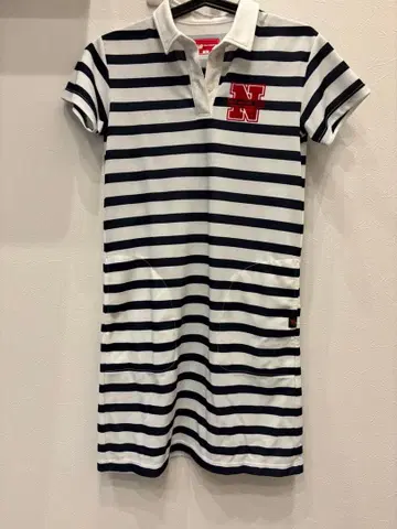 New Balance 스트라이프 폴로 원피스