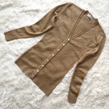 코리네 사류 가디건 라메 골드 S~M 이탈리아제 고급