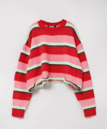 RNA 샤기 보더 숏 기장 풀오버