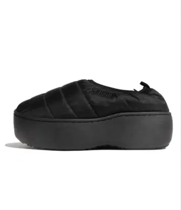 subu 블랙 통굽 슬립온