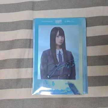 히나타자카46 사토 유우 신참자 랜덤 폴라로이드풍 클리어 카드