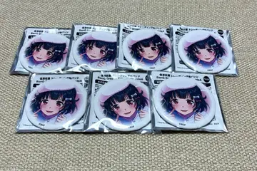 BanG Dream! 뱅드림 신자와 전시회 캔뱃지 우시코메 리미