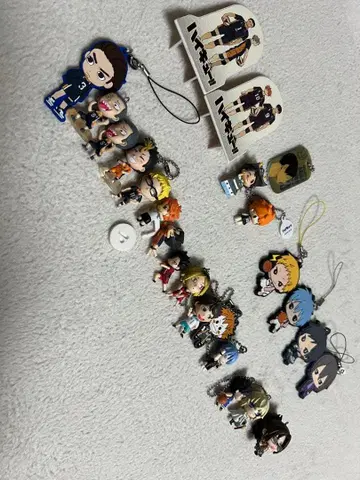 농구 캐릭터 스트랩 세트