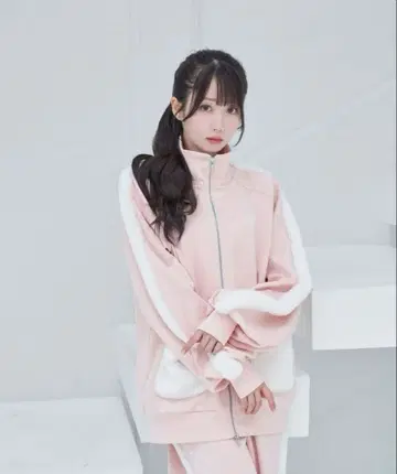 rosemuse 저리 셋업 핑크