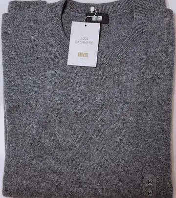 남성용 2025년 가을 신작 UNIQLO 캐시미어 크루넥 스웨터