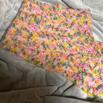 파피 털실 2미터 머플러