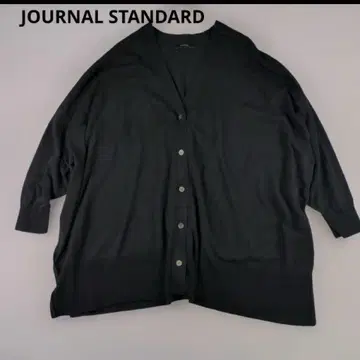 JOURNAL STANDARD 코튼 가디건 루즈핏 실루엣