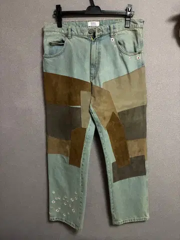 ERL 패치워크 데님 팬츠