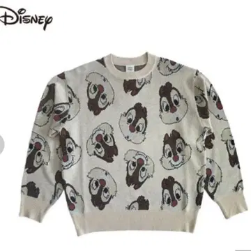 디즈니 니트 풀오버 칩과 데일 아베일 M L