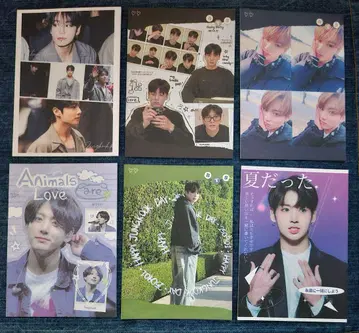 5세트 BTS 정국 메모장 5장씩 30장 한국 제작자님