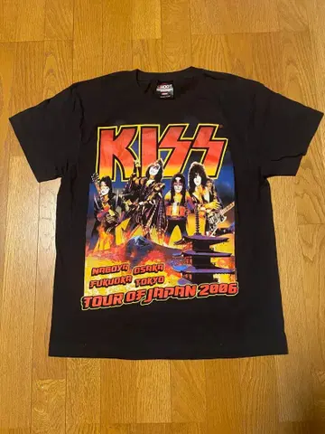 KISS TOUR OF JAPAN 2006 티셔츠
