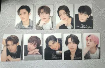 SnowMan 치라미 카드 SnowWorld 묶음 판매 미사용 새상품