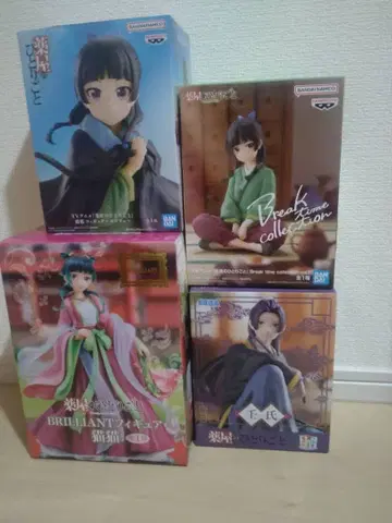 약사의 혼잣말 마오마오 피규어 4개 세트