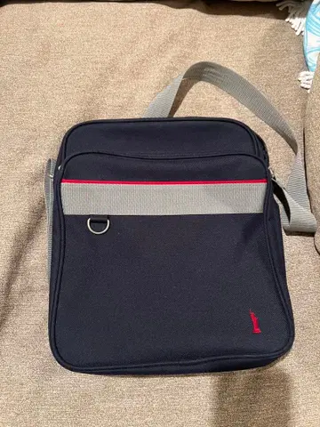 Last Boy 숄더백 블랙/그레이/빨간색