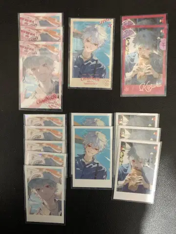 니지산지 쿠츠하 ChroNoiR Blue Memories 폴라로이드 세트