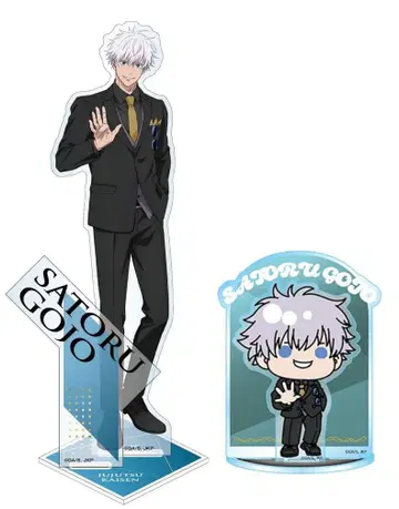 주술회전 5주년 아크릴 스탠드 mochocho 고죠 사토루 세트