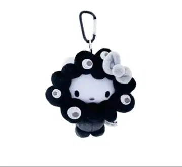 [ 새상품 ] 블랙 미야쿠미야쿠 키티 카라비너 포함