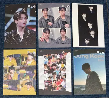 3세트 BTS 정국 메모장 10장씩 60장 한국 제작자님