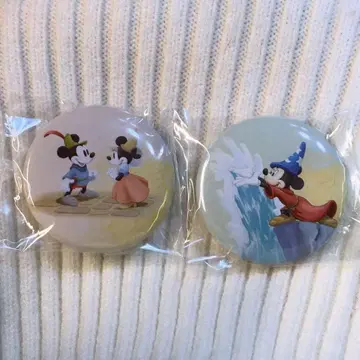 판타지 스프링스 캔뱃지 미키 미니 시크릿