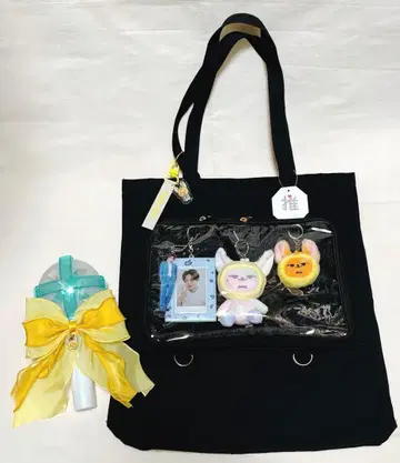 덕질 토트백 새상품 TXT MOA 투바 K-POP
