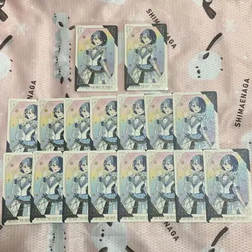 프로세카 키리타니 하루카 그리팅 카드 그리카 금박