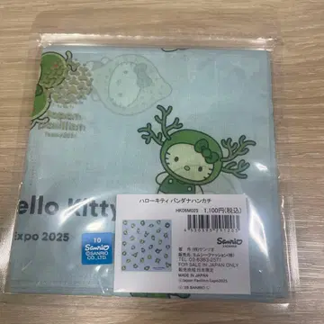 미개봉 새상품 EXPO2025 일본관 헬로키티 모키티 반다나 손수건