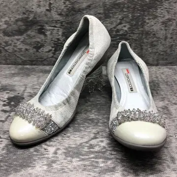 컴포지션9 [23] 펌프스 웨지솔 비쥬 장식 컴포트