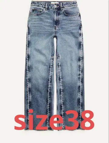 글렌 마틴스 GLENN MARTENS h&m 콜라보 와이드 데님