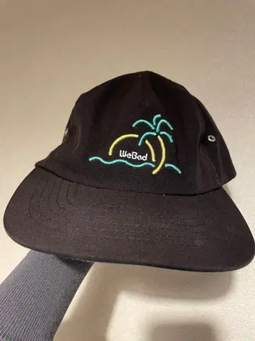 [ RIPNDIP ] 블랙 야자수 캡