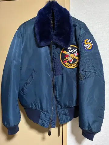 마릴린 몬로 착용 네이비 MA-1 플라이트 자켓 b-15