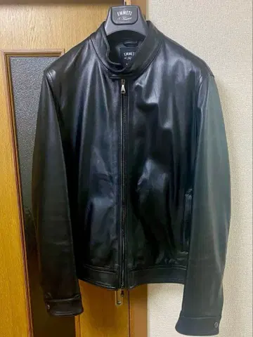 주목 상품 엠메티 EMMETI JURI 가죽 자켓 블랙 48 라이더