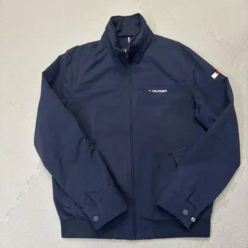 TOMMY HILFIGER 네이비 나일론 자켓