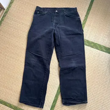 블랙 워크 팬츠 36-30 디키즈 구제 의류