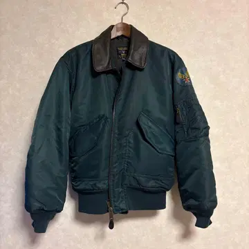 AMECO 플라이트 자켓 다크 그린