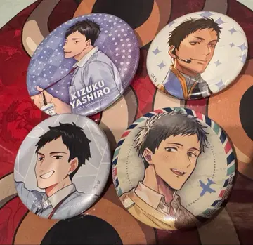 니지산지 야시로 타츠키 캔뱃지 세트