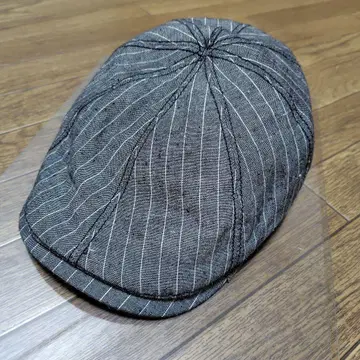 스트라이프 헌팅 캡 그레이