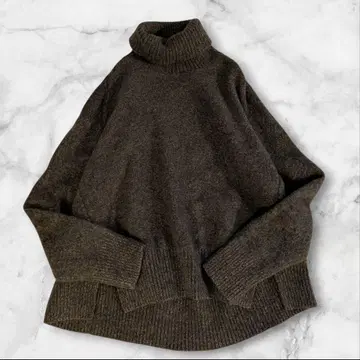 [ 새상품급 ] FRAMeWORK 프레임워크 하이넥 니트 캐시미어 혼방