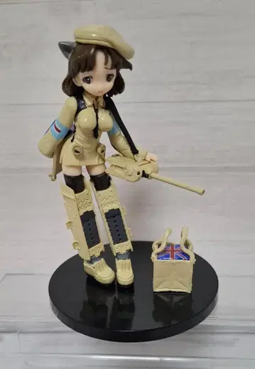 메카 소녀 영국군 발렌타인 기계화 장갑 보병 코나미 피규어 컬렉션