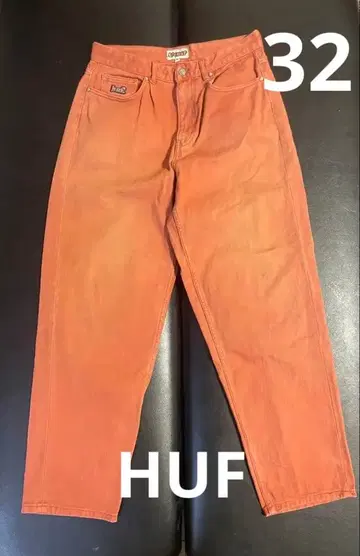 [ HUF ] cromer pants 오렌지 데님 팬츠