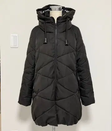 MILKFED 블랙 다운 자켓 S