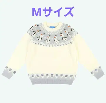 올라프 스웨터 니트 M 사이즈 디즈니 안나 익명 배송