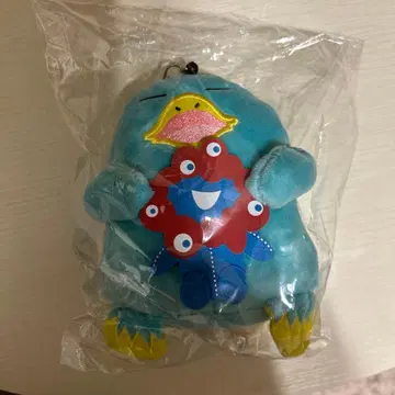 택 포함 새상품 오사카 만국박람회 한정판 봉제 인형 패스 케이스 이코짱
