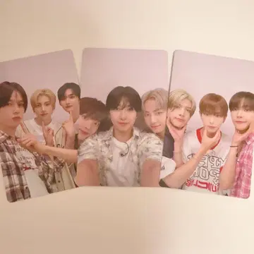 &TEAM FC 가입 신규 가입 혜택 유닛 트레이딩 카드 3장 세트